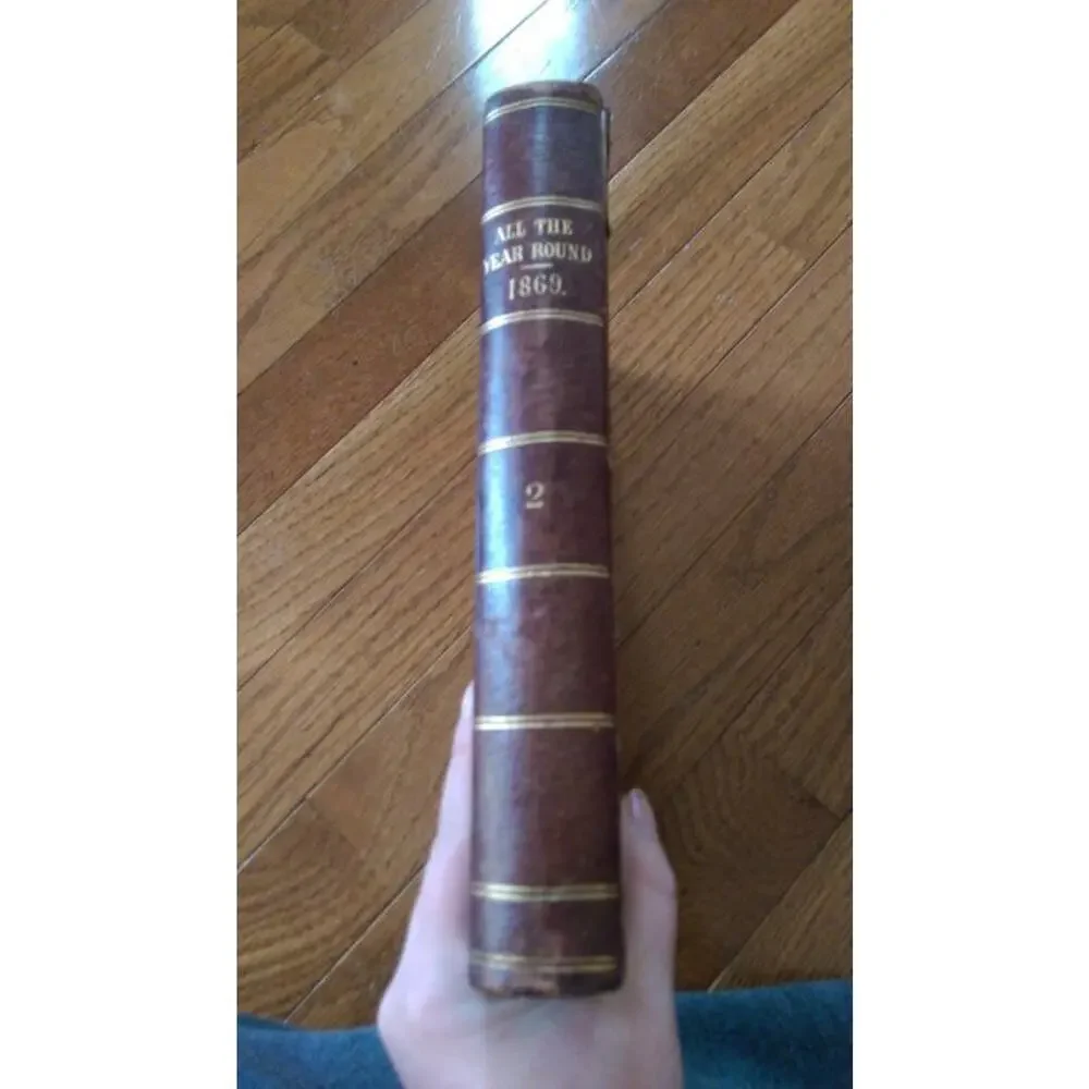 All The Year Round 1869 - Volume 2 - Charles Dickens - No. 27 to No. 52 - RARE